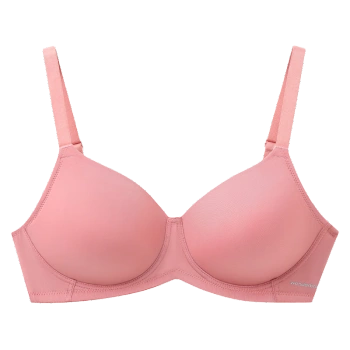 wonderbra大码内衣女光面无痕舒适无钢圈大胸显小文胸防下垂内衣文胸
