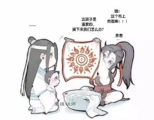 魔道祖师:蓝湛,这是我生的孩子