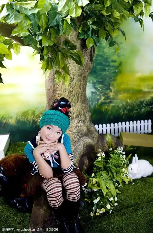 可爱宝宝照创意儿童摄影图片