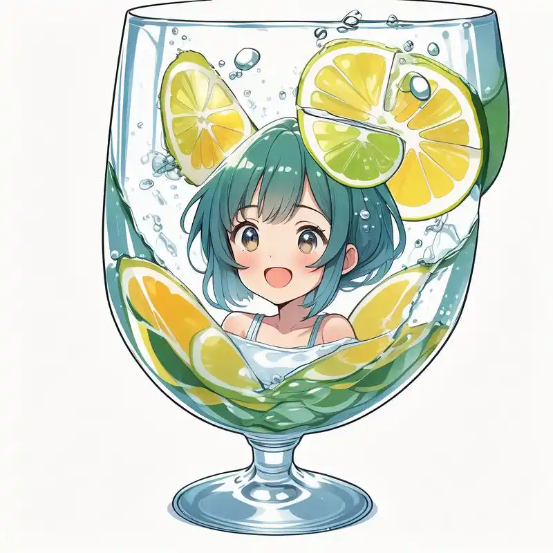 夏日清新93绿色青柠头像来啦! 亲们,夏天来啦!