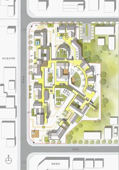 商业步行街设计