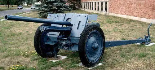 抗战时37毫米战防炮数量少加上日军坦克少并未在战场上大放异彩