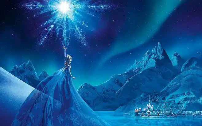 冰雪奇缘艾莎elsa高清电脑壁纸