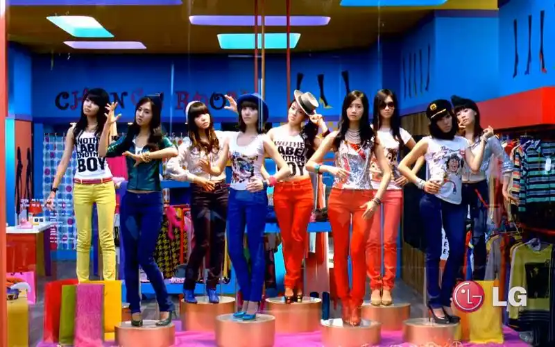 【4k】gee girls generation 少女时代 韩女团