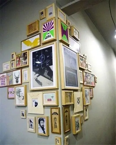 36款极具创意照片墙来袭 秒杀墙面的单调问题