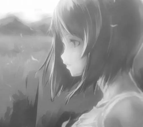 伤感动漫女生图片