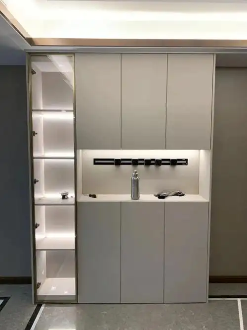 这种简约免拉手柜门你喜欢吗