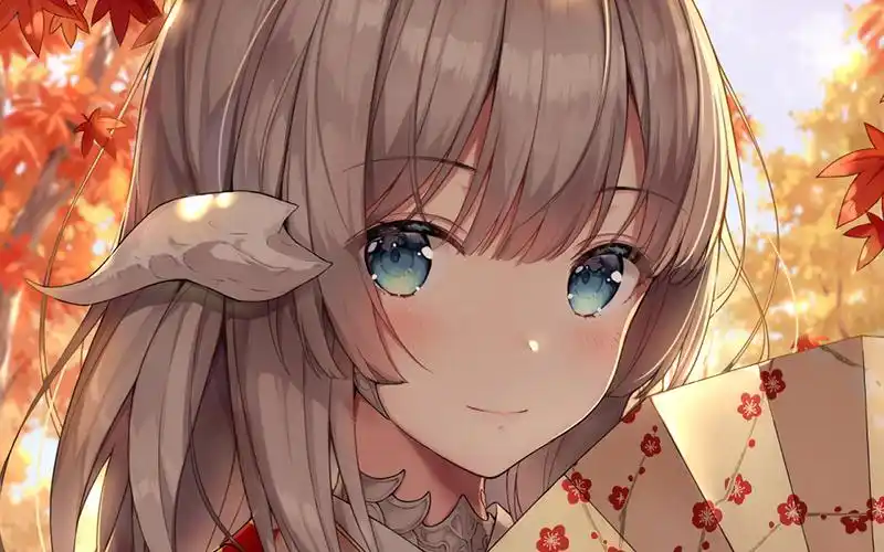 唯美动漫少女高清图片桌面壁纸