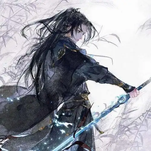古风剑客头像动漫,帅气_大山谷图库
