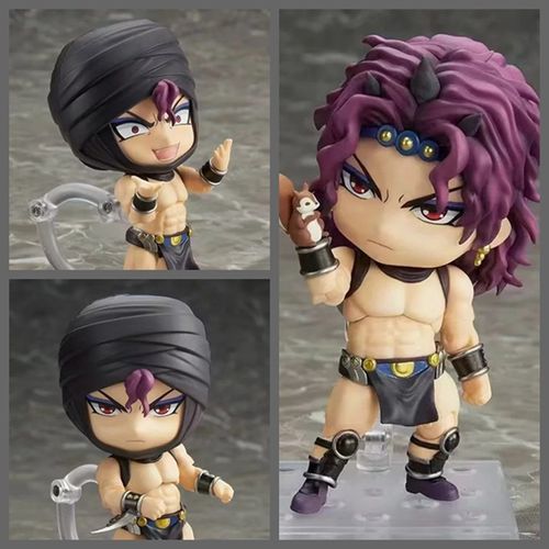 jojo的奇妙冒险 1742# 战斗潮流 卡兹 q版粘土人 可换脸 盒装手办