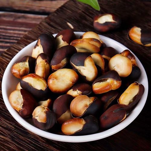 新货火烧蚕豆云南特产巍山炭烧胡豆带壳盐味磨牙儿时味道整箱批发