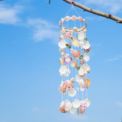 贝壳挂饰创意材料包女生女生礼物卧室房间欧式儿童手工风铃及配件