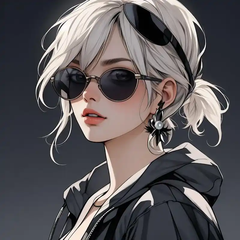 姐妹们,快来康康这些又拽又飒的女生头像,每一张都好看到爆啊!