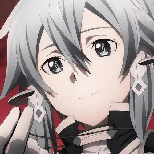 《刀剑神域》朝田诗乃(诗乃乃),傲娇的冰之狙击手,动漫头像