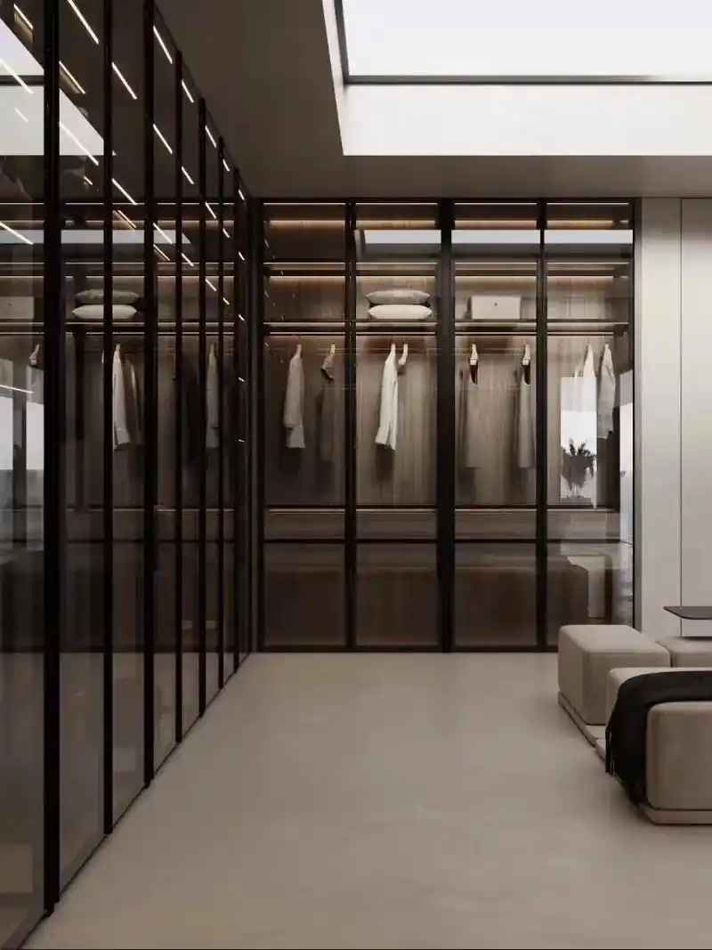 极简轻奢衣帽间