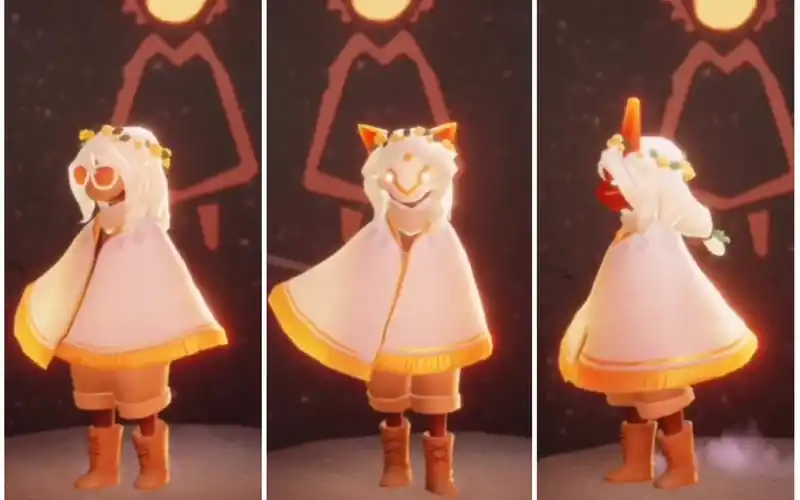 【光遇】白金斗篷的各种搭配及各图效果(分p)_哔哩哔哩_bilibili