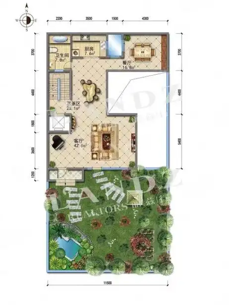 泰禾北京院子(别墅) 近地铁 满五   楼龄新 电梯房