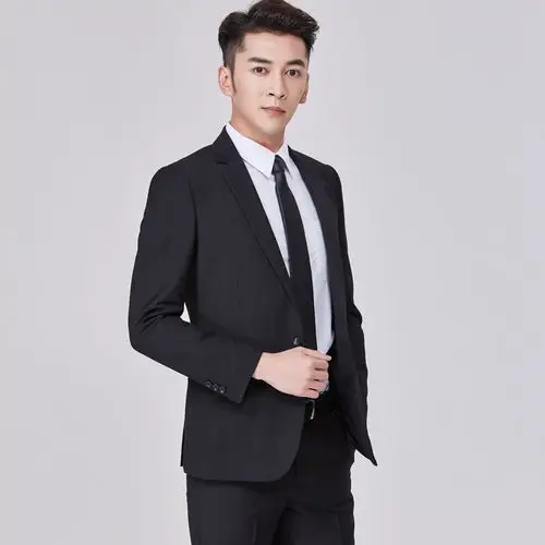 休闲西装男单件上衣外套修身男土英伦风韩版商务正装帅气上班西服