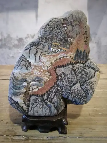 石头画