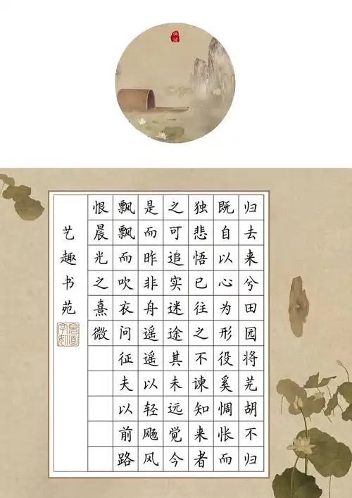 a4硬笔书法作品纸