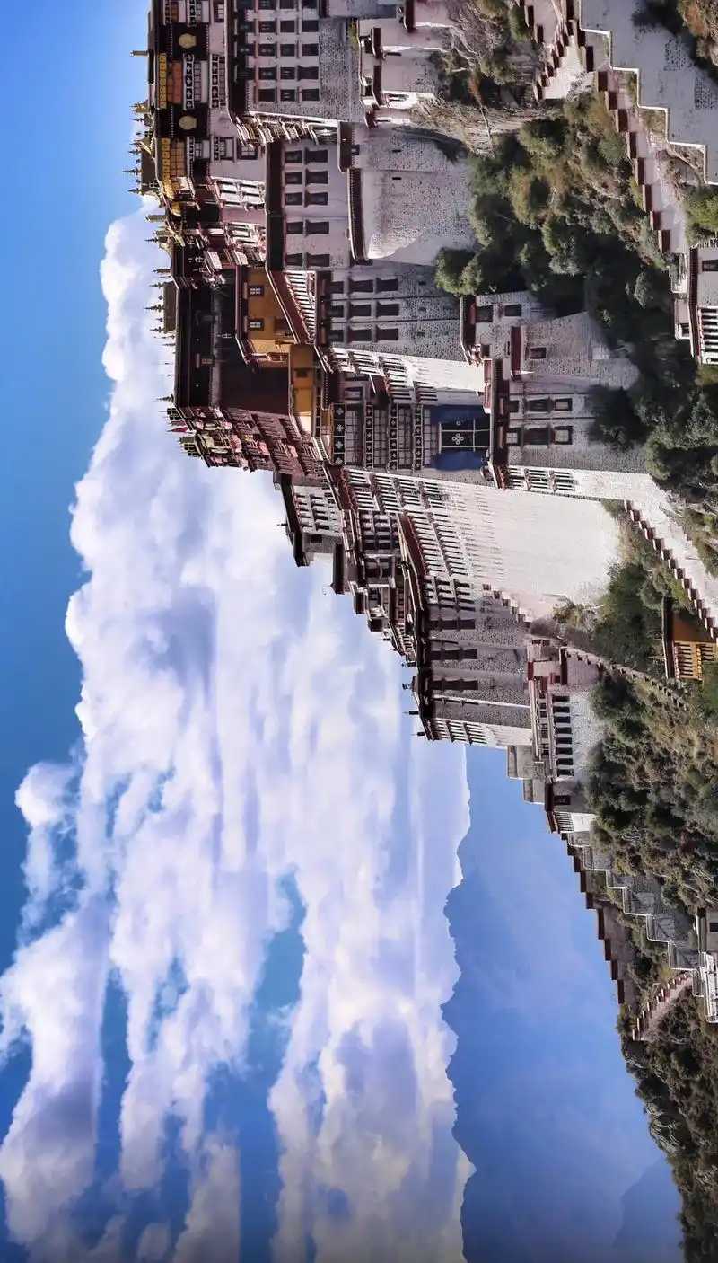 布达拉宫高清大图 - 抖音