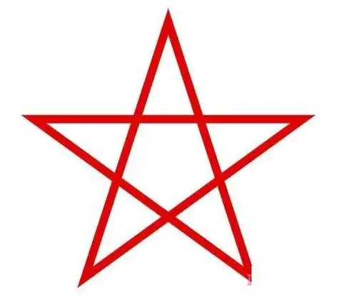 怎么画五角星 不同类型五角星的画法图片-儿童简笔画大全