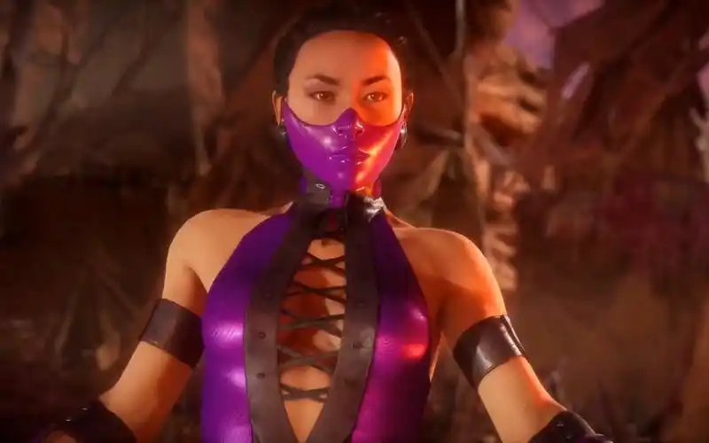 紫衣面具女杀手mileena