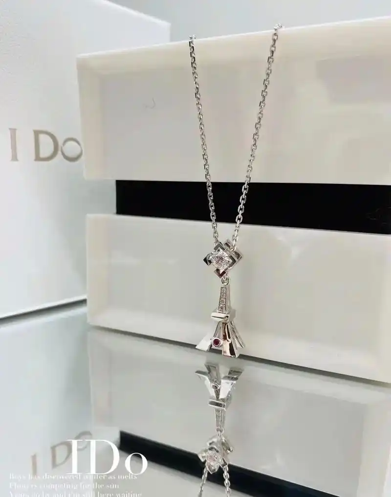 i do tower项链.ido将埃菲尔铁塔造型巧妙融入珠宝 - 抖音