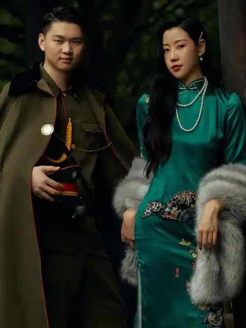 军阀太太丨民国复古婚纱照演绎风情万种