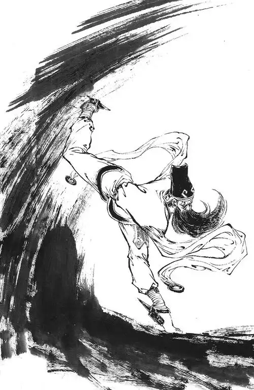 水墨武侠漫画--【断红】人物插图