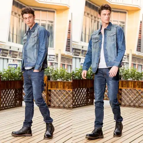 英伦复古系带工装靴男皮鞋男士靴子高帮男鞋男马丁靴