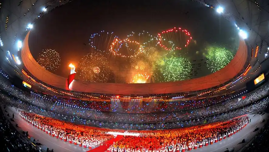 北京奥运会开幕式震撼世界至此,这个萦绕在中国人民心中的百年奥运梦