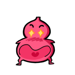 我的微信表情包"粉葫芦" 终于通过了