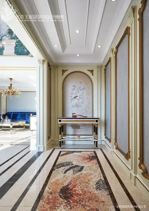 别墅大宅设计生活如诗般礼赞玄关欧式豪华玄关设计图片赏析