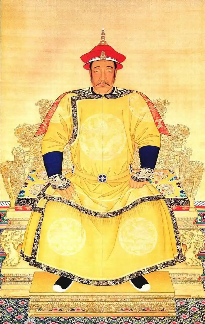 中国历史上最后一个封建王朝,清朝历代皇帝画像图集!