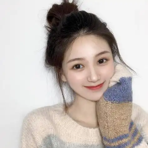 唯美丸子头女生头像 女生头像图片大全 -【爱个性】