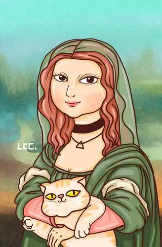 蒙娜丽莎的微笑