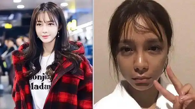 藏不住了!5位女明星素颜照曝光,有人发际线高,有人显老憔悴