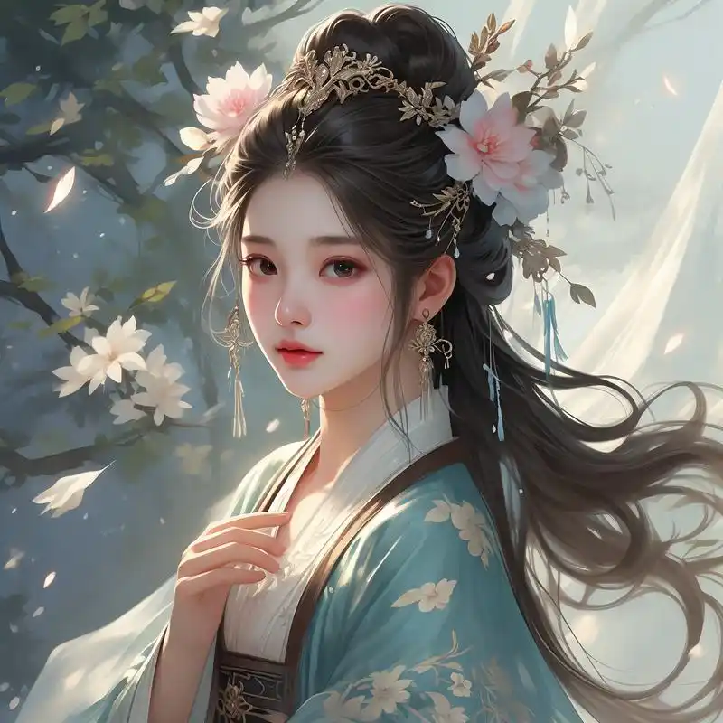 仙气飘飘的古风女生头像94谁不爱呢?