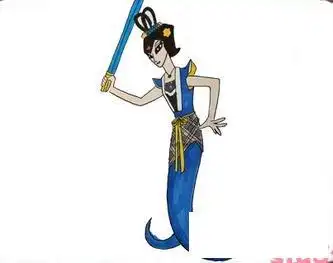 葫芦娃青蛇精简笔画葫芦娃简笔画教程