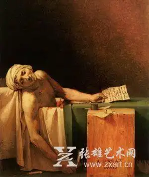 《马拉之死》雅克·路易·大卫