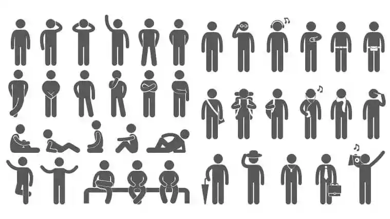 ppt各种人物图标ppt课件