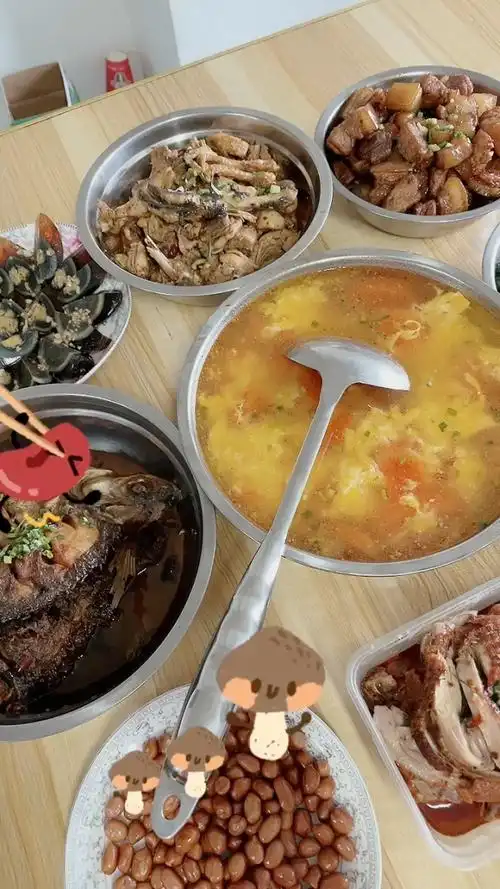 端午节丰富的晚餐999999