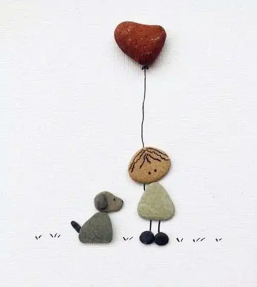 创意手工diy丨石头还可以这样玩大人小孩都喜欢