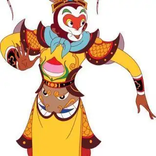 简笔画西游记美猴王