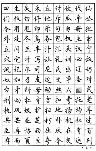 马平发老师3500字钢笔正楷字帖_word文档在线阅读与下载_免费文档
