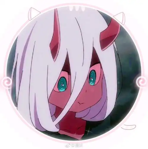 77动漫头像萌系表情包darlinginthefranxx小时候的02zero