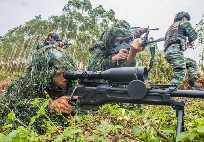 广西来宾武警特战队员开展实战化训练