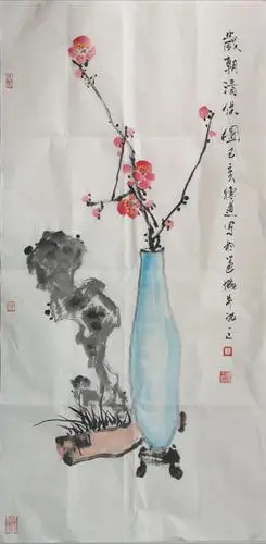 191112(9)李德道老师写意花鸟提高班课徒稿