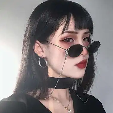 冷酷墨镜霸气女生头像戴墨镜酷酷女王范